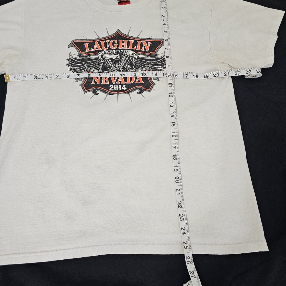 Hot Leathers Laughlin Nevada 2014 T-shirt Men's Large - Picture 4 of 6